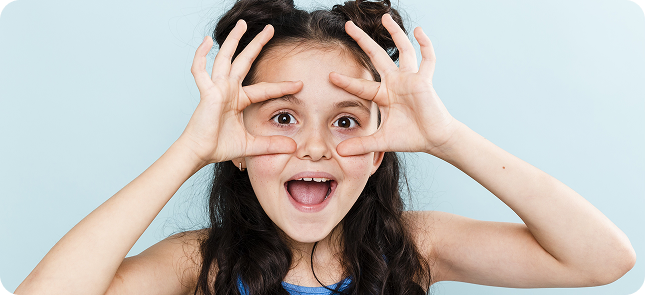 Lentes de contacto en niños 