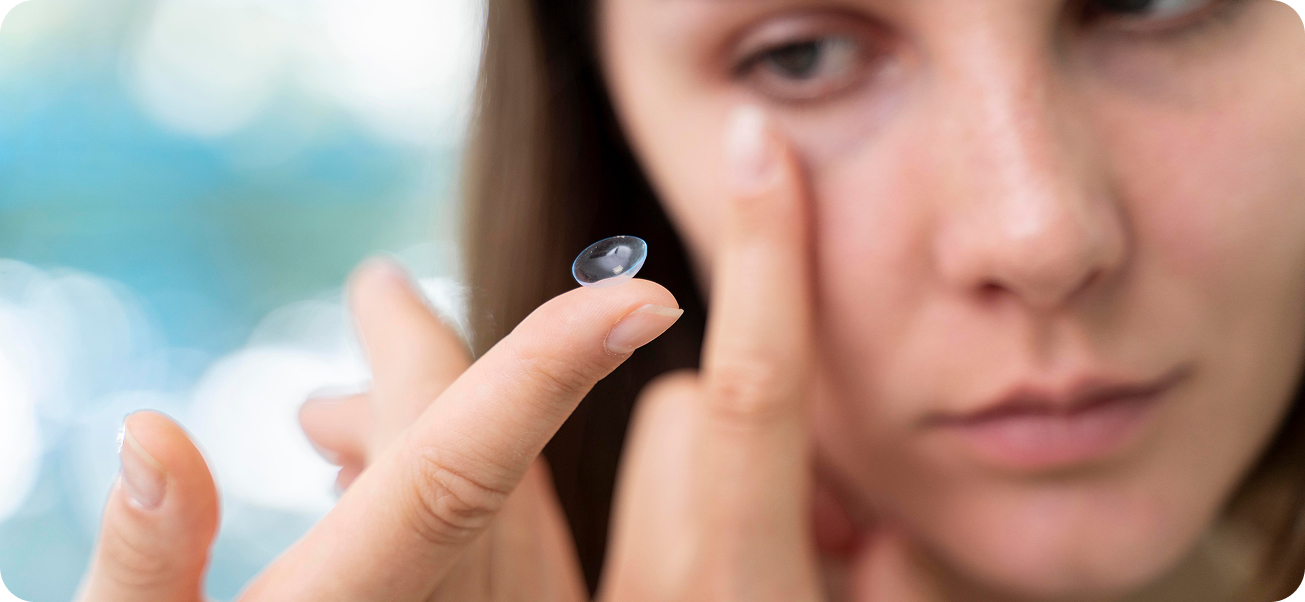 Que son los lentes de contacto y por qué es útil su uso.
